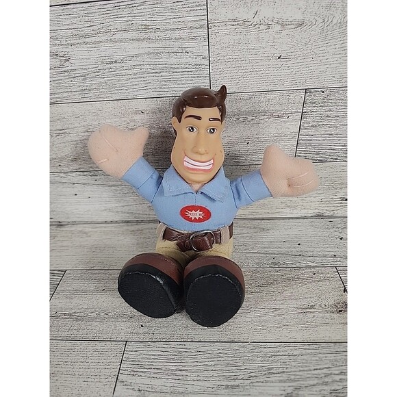 Vintage Mr Wonderful Talking Doll Plush Key Chain 5" - Picture 1 of 6